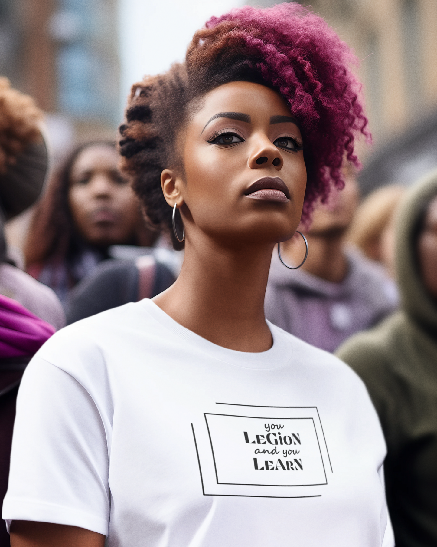 Legion & Learn Tee White