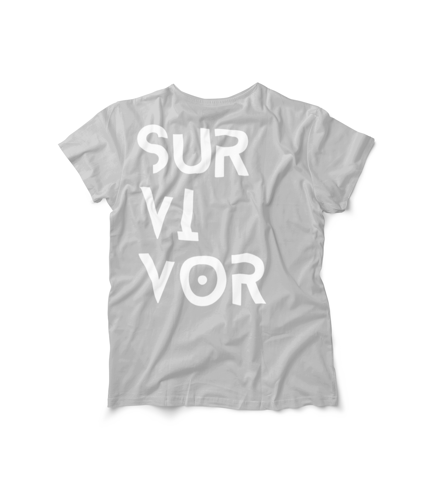 Signature Survivor Tee Grey