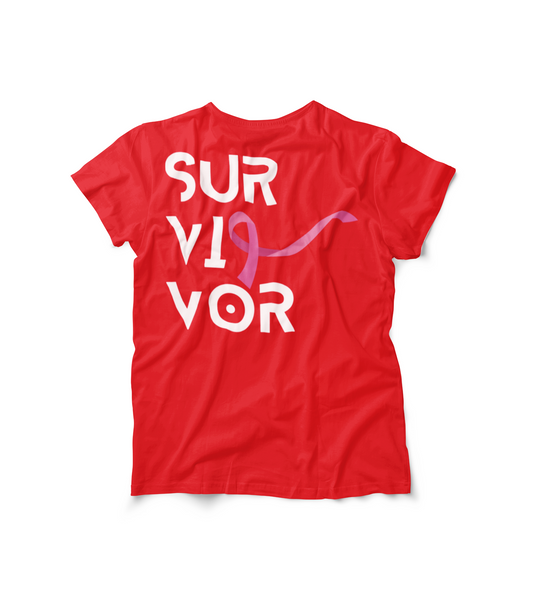 Signature Survivor Tee Red